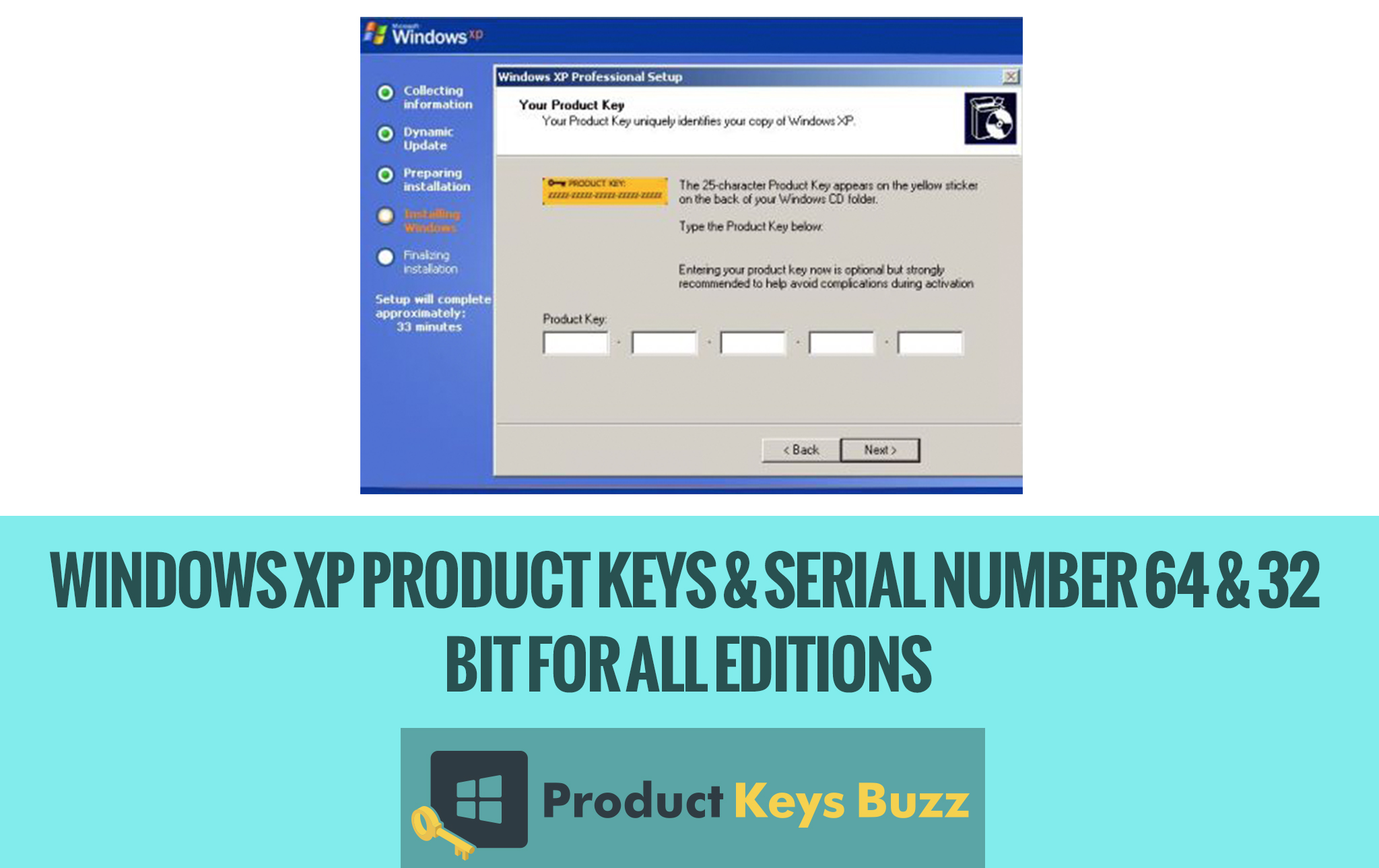 Windows xp product key generator online